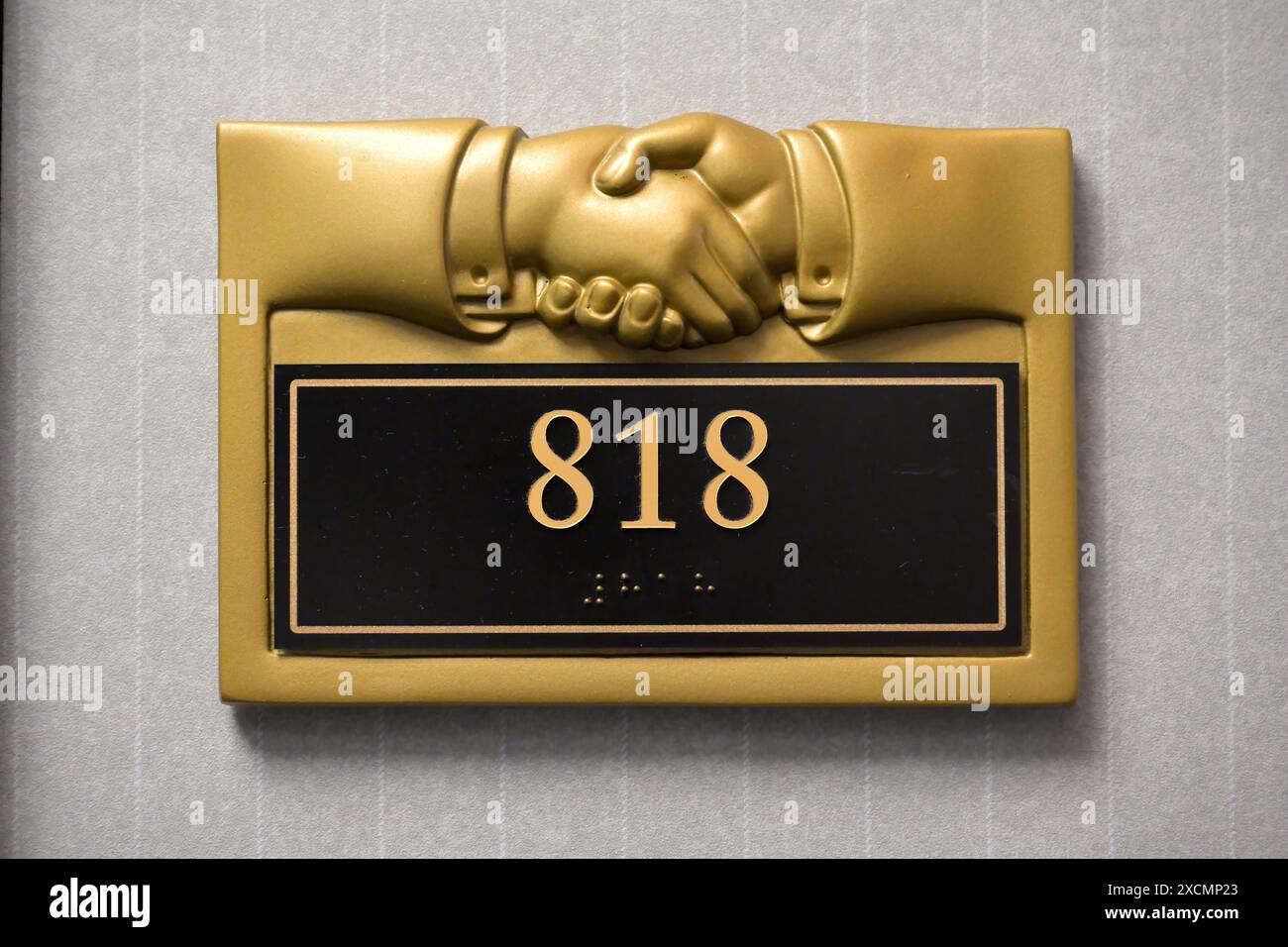 Ein Gästezimmer im Citizen Hotel, Sacramento CA Stockfoto