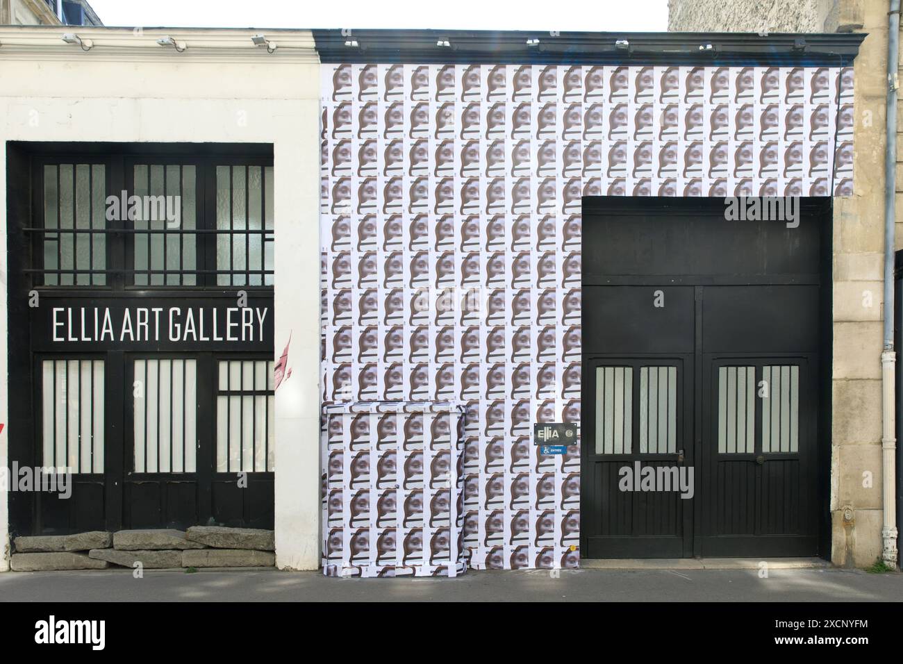 Frankreich, Region Ile de France, 4. Arrondissement Paris, Le Marais, 10 rue de Turenne, Ellia Art Gallery Stockfoto