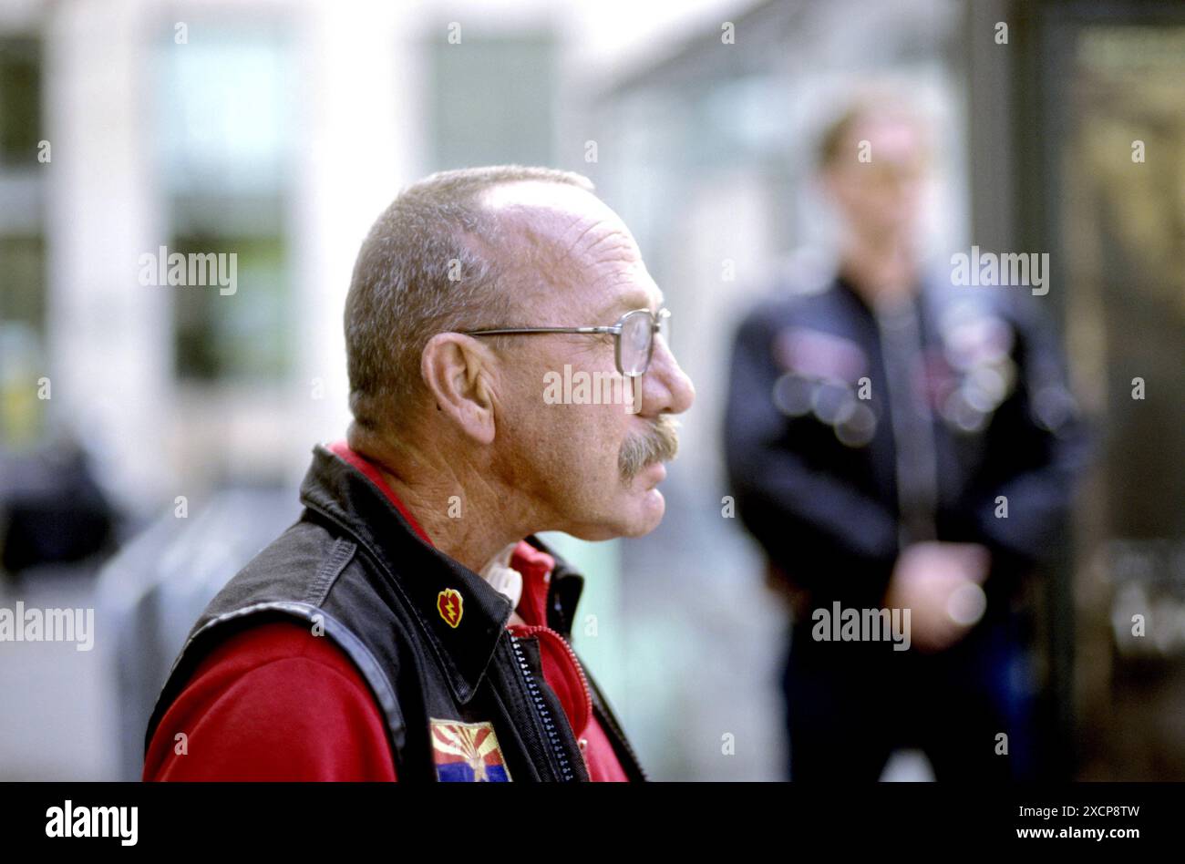 Ralph Hubert Sonny Barger - Datum : 20040401 ©John Foley/Opale.Photo Stockfoto