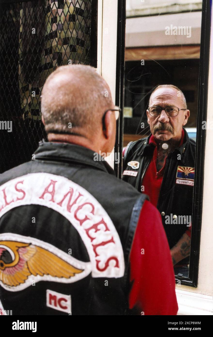 Ralph Hubert Sonny Barger - Datum : 20040401 ©John Foley/Opale.Photo Stockfoto