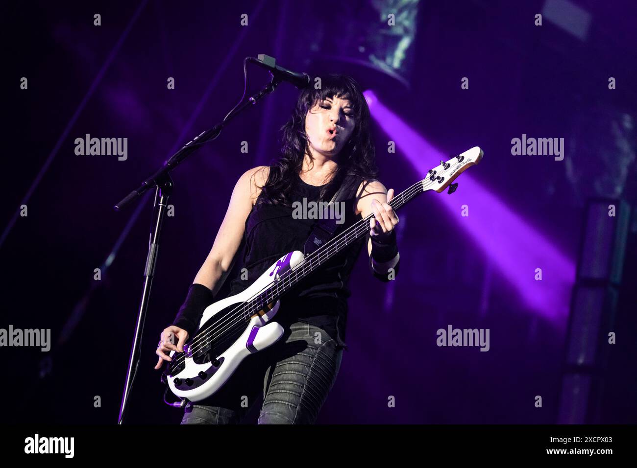 Italien, 12. Juni 2024 Evanescence Live im Fiera Milano Live, RHO - Mailand, © Luna La Chimia / Alamy Stockfoto