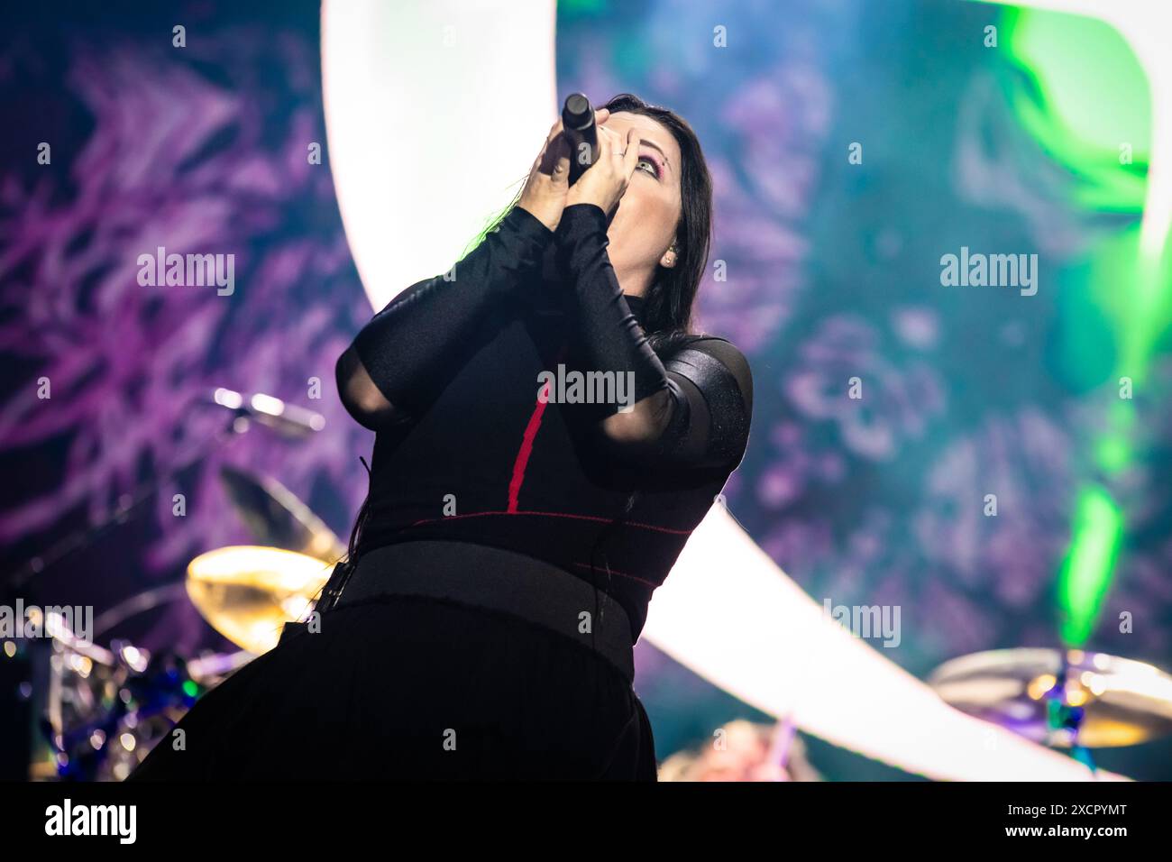 Italien, 12. Juni 2024 Evanescence Live im Fiera Milano Live, RHO - Mailand, © Luna La Chimia / Alamy Stockfoto