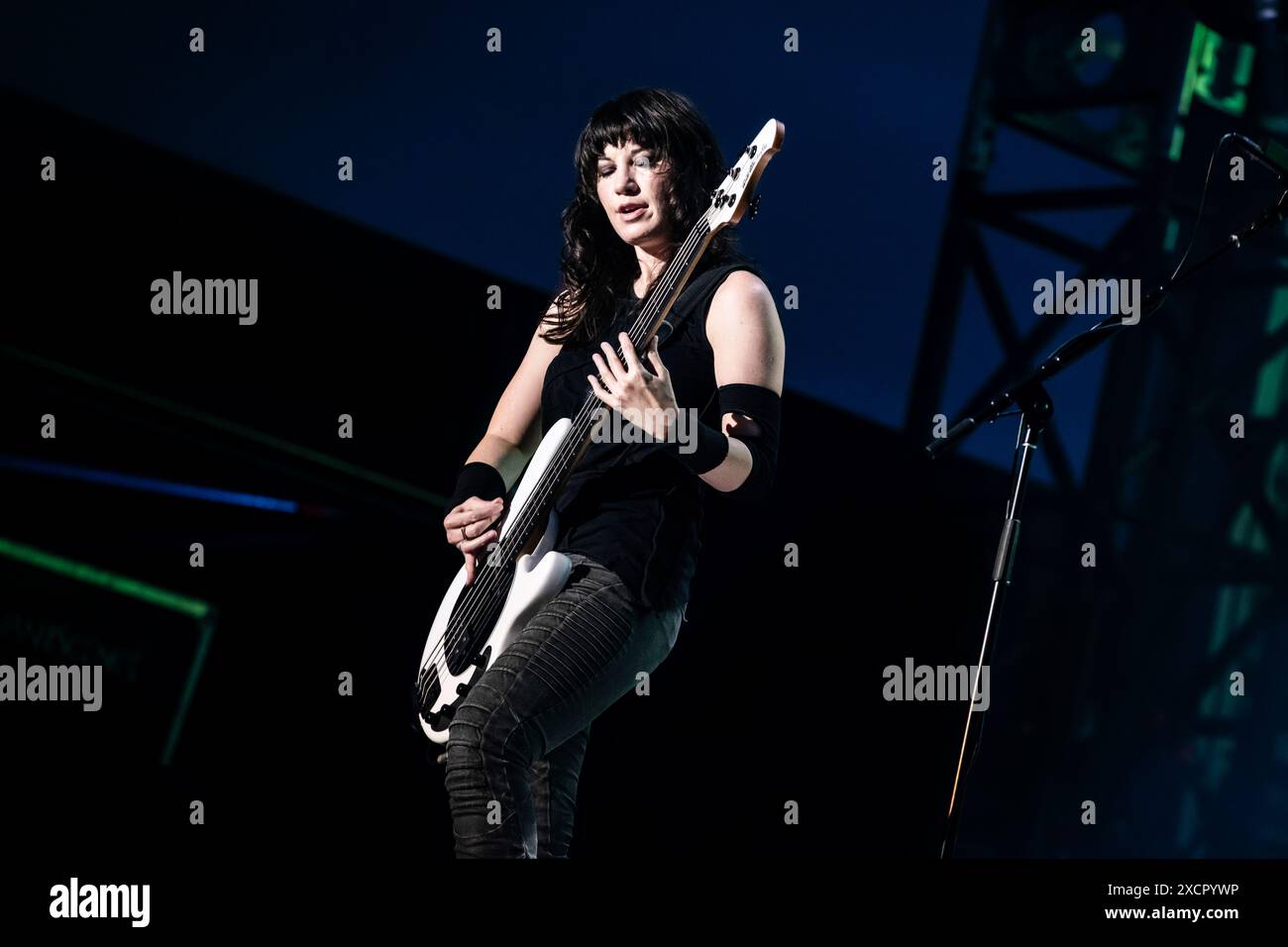 Italien, 12. Juni 2024 Evanescence Live im Fiera Milano Live, RHO - Mailand, © Luna La Chimia / Alamy Stockfoto