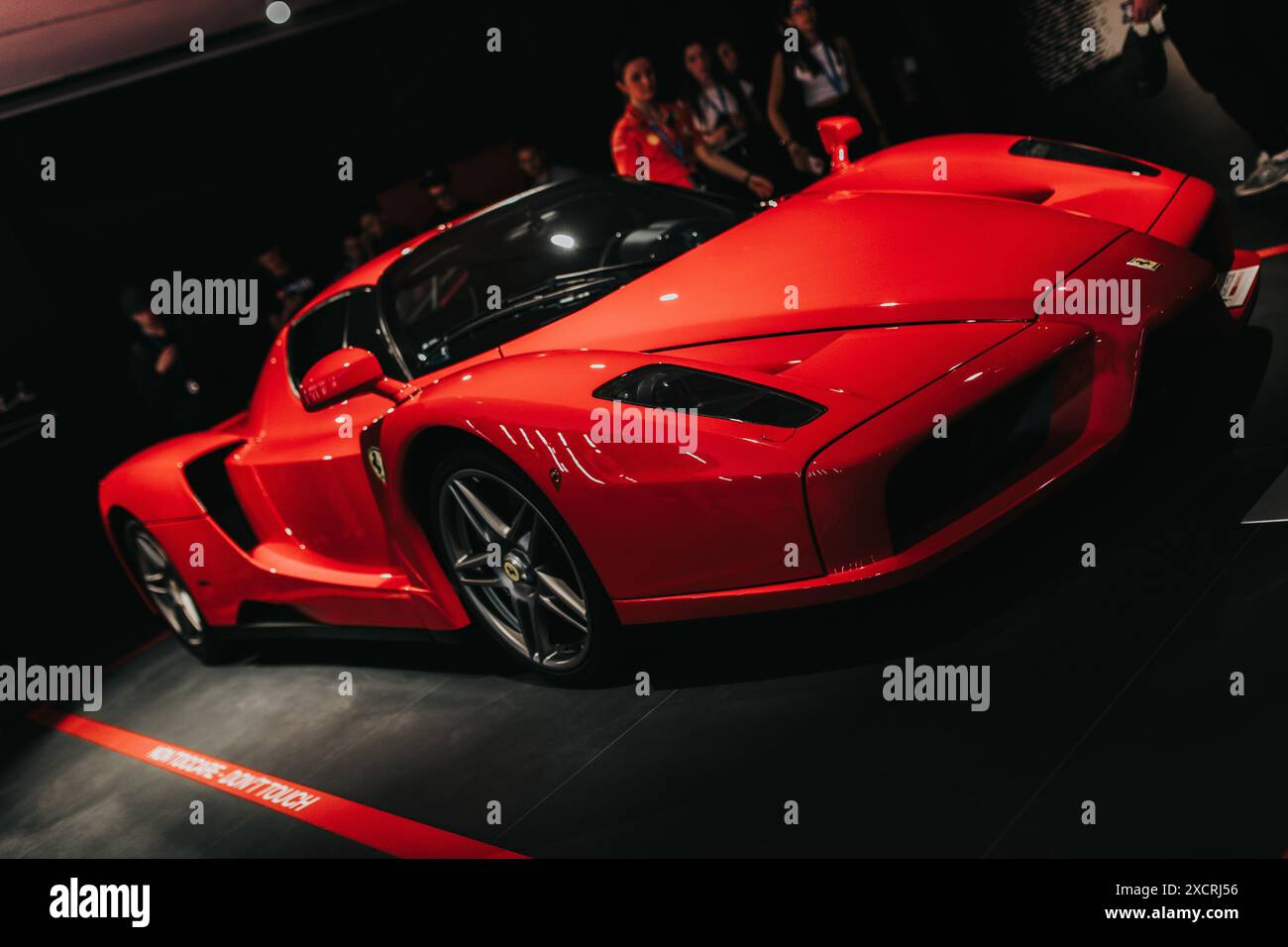 Ferrari Enzo im Ferrari Museum Maranello Stockfoto