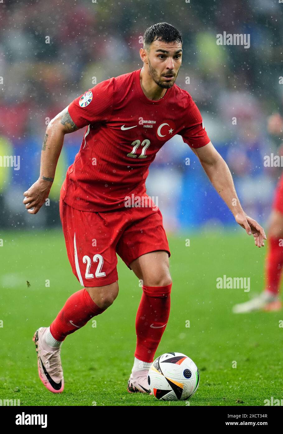 Der türkische Kaan Ayhan während des Gruppenspiels der UEFA Euro 2024