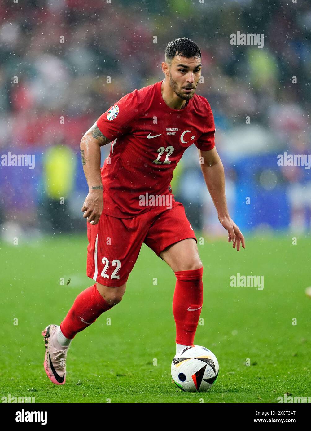 Der türkische Kaan Ayhan während des Gruppenspiels der UEFA Euro 2024