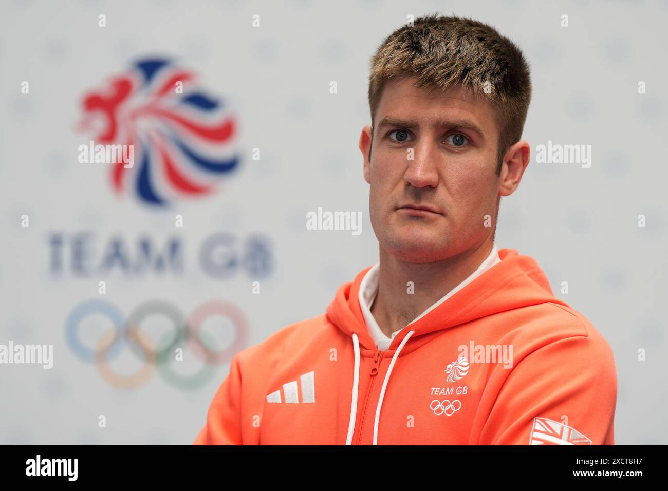 Liam Sanford während einer Team GB KittingOutSession für die