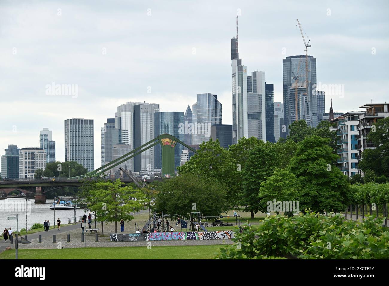 Frankfurt am Main, Deutschland Stockfoto