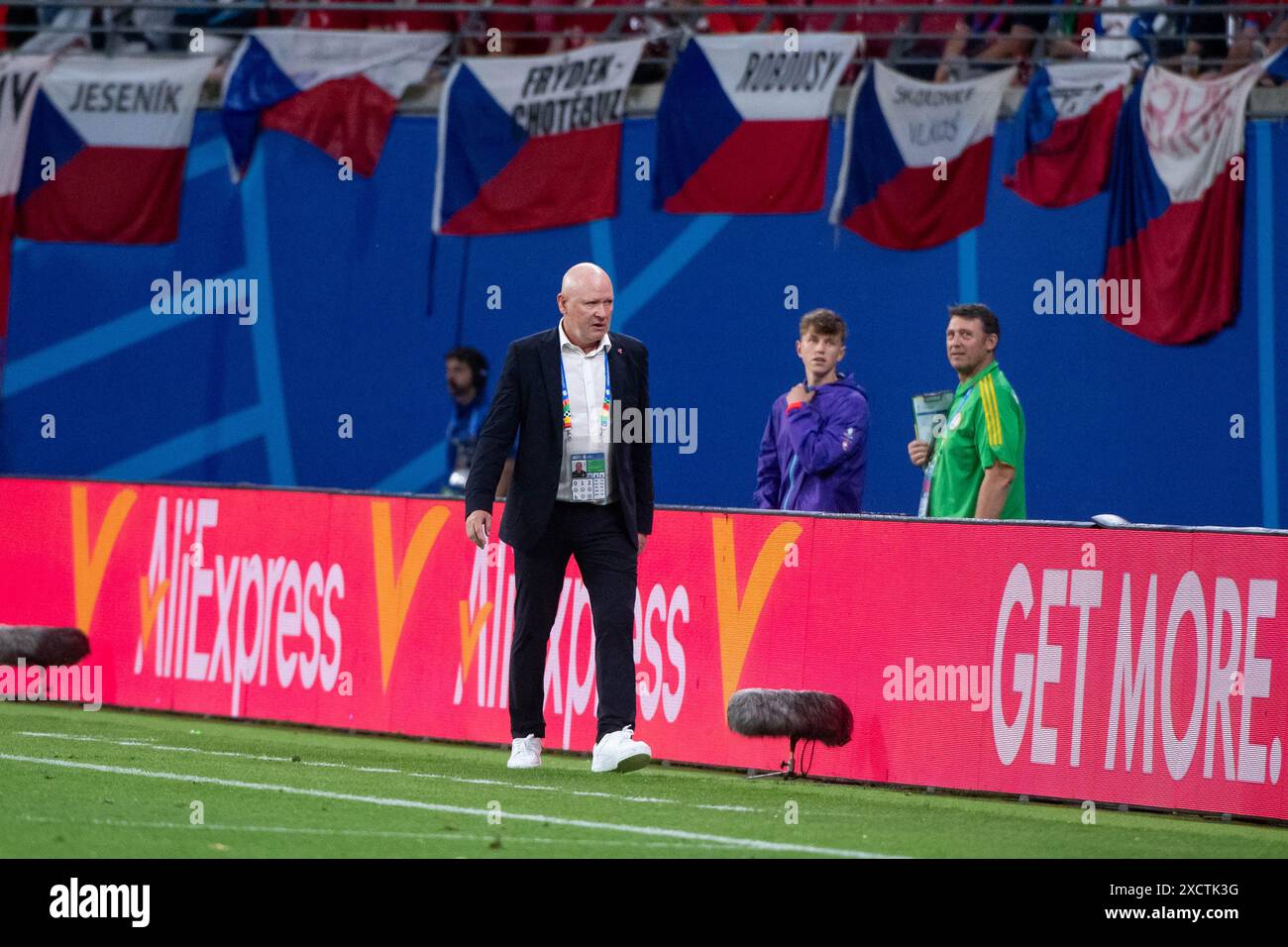 Ivan Hasek (Tschechien, Trainer), GER, Portugal (POR) vs Tschechische Republik (CZE), Fussball Europameisterschaft, UEFA EURO 2024, Gruppe F, 1. Spieltag, 18.06.2024 Foto: Eibner-Pressefoto/Michael Memmler Stockfoto