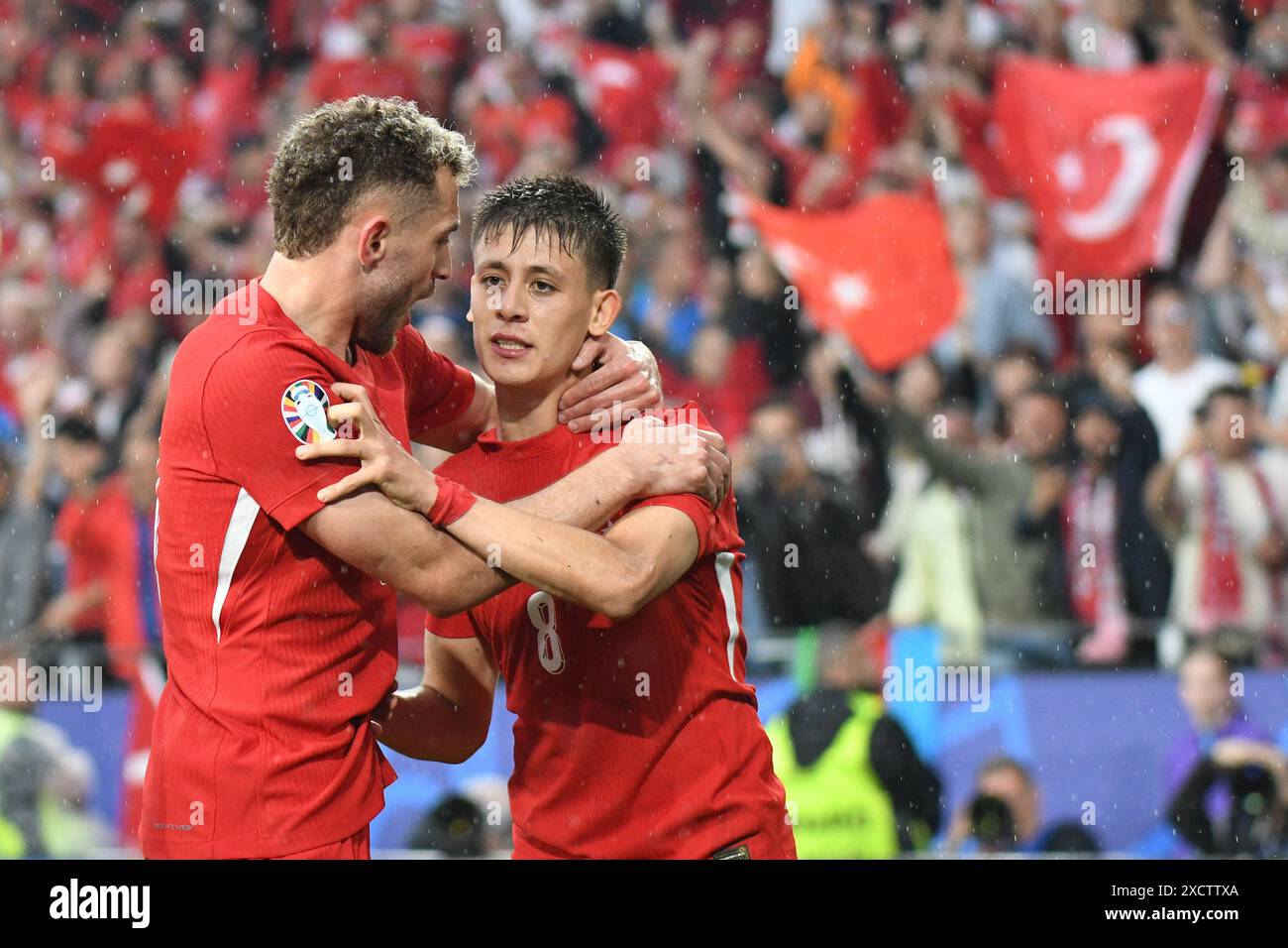 Dortmund, Deutschland. Juni 2024. Arda Güler aus der Türkei während des Gruppenspiels der UEFA EURO 2024 zwischen der Türkei und Georgien im BVB Stadion Dortmund. Quelle: Meng Gao/Alamy Live News Stockfoto