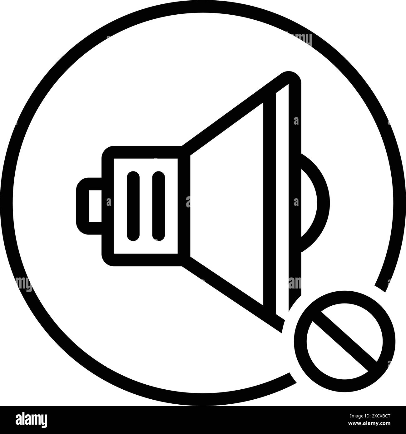 Symbol für keine, verboten Stock Vektor