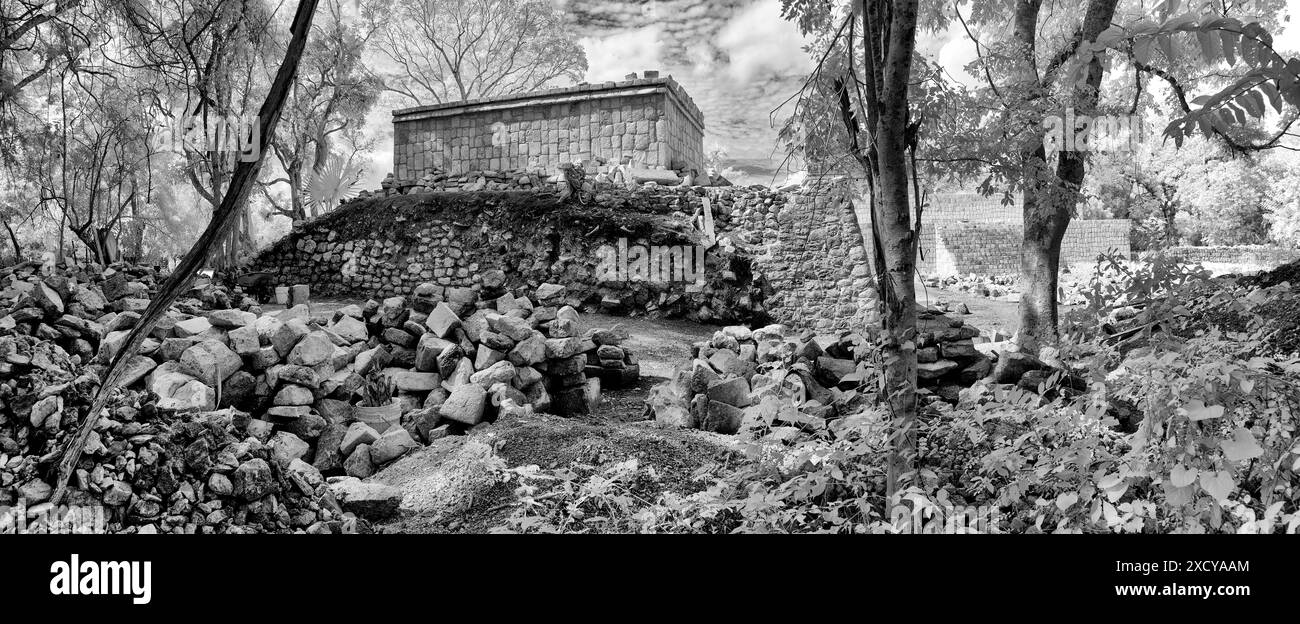 Casa del Venado in Chichen Itza, Yucatan, Mexiko Stockfoto