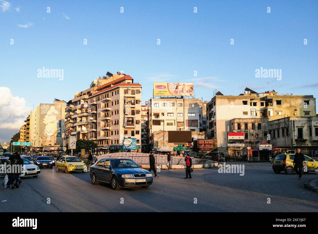 Syrien, Latakia, Stadtzentrum Stockfoto