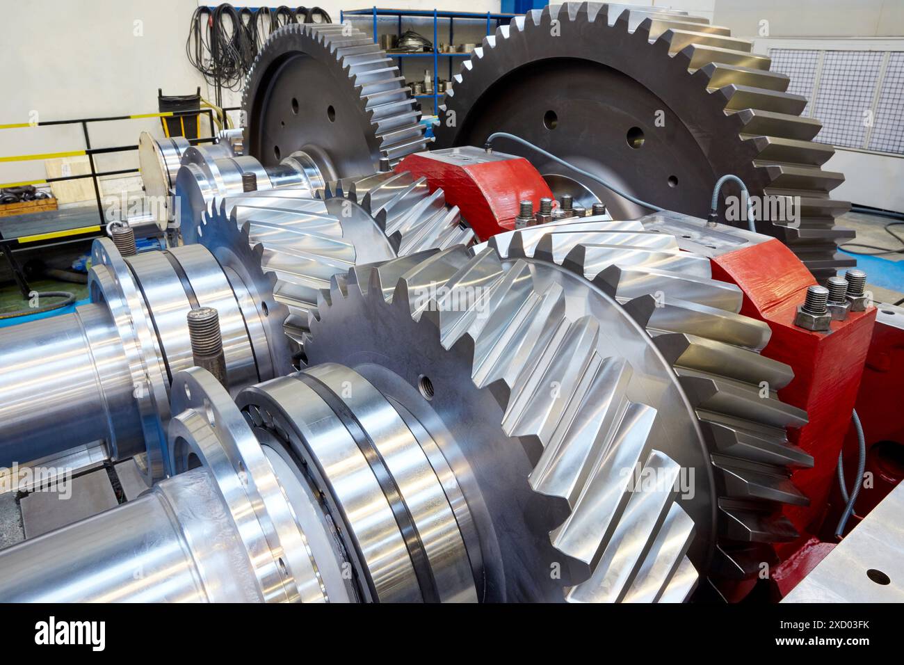 Getriebe. Industrie. Gipuzkoa. Baskisches Land. Spanien. Stockfoto
