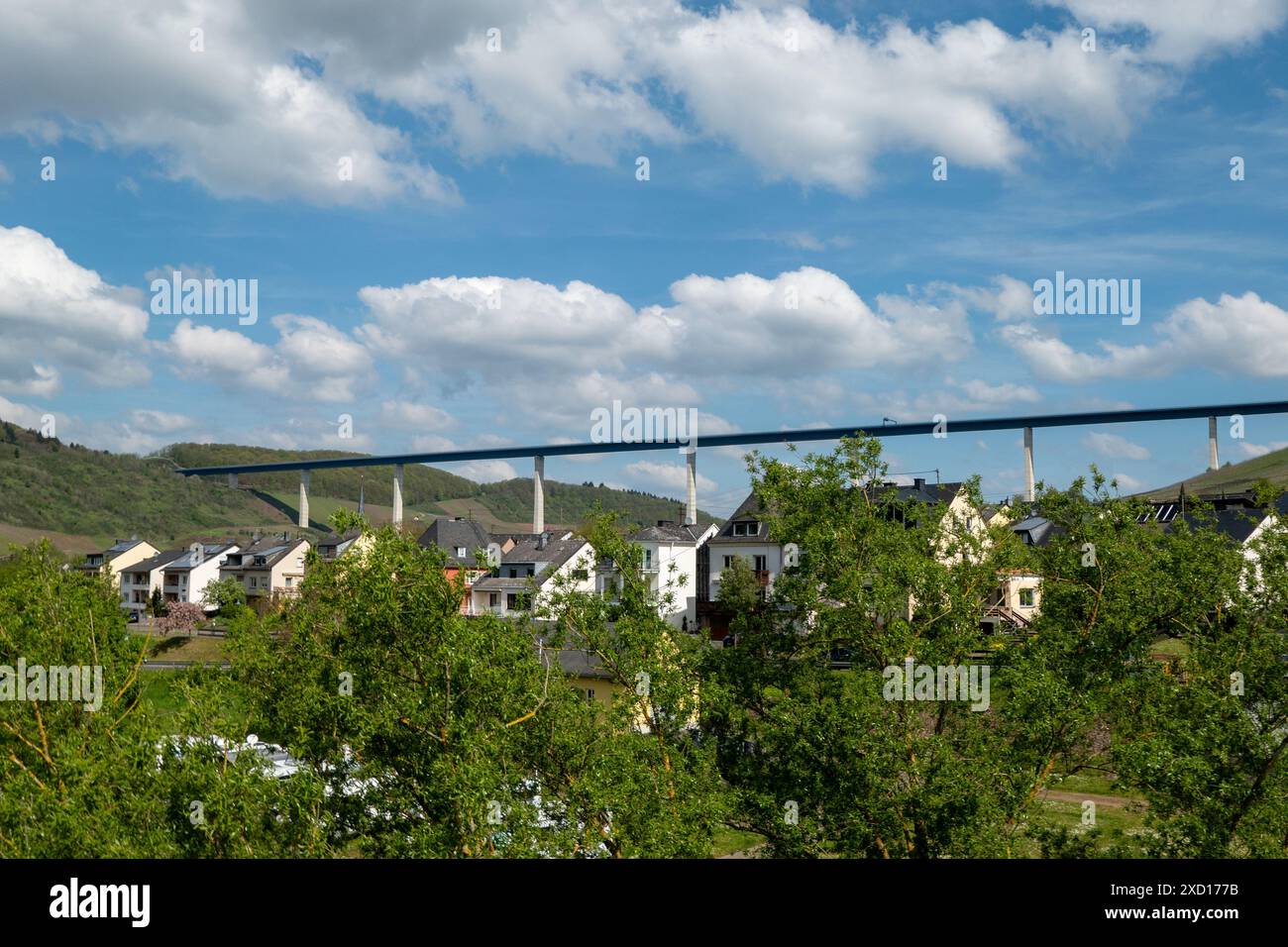 Hochmoselbrucke in Eifel in Deutschland Stockfoto