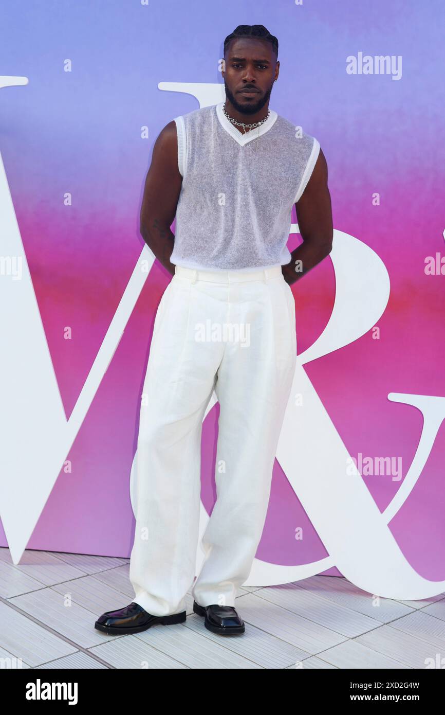 Tega Alexander nimmt an der V&A Summer Party 2024 im V&A in South Kensington, London, Teil. Stockfoto