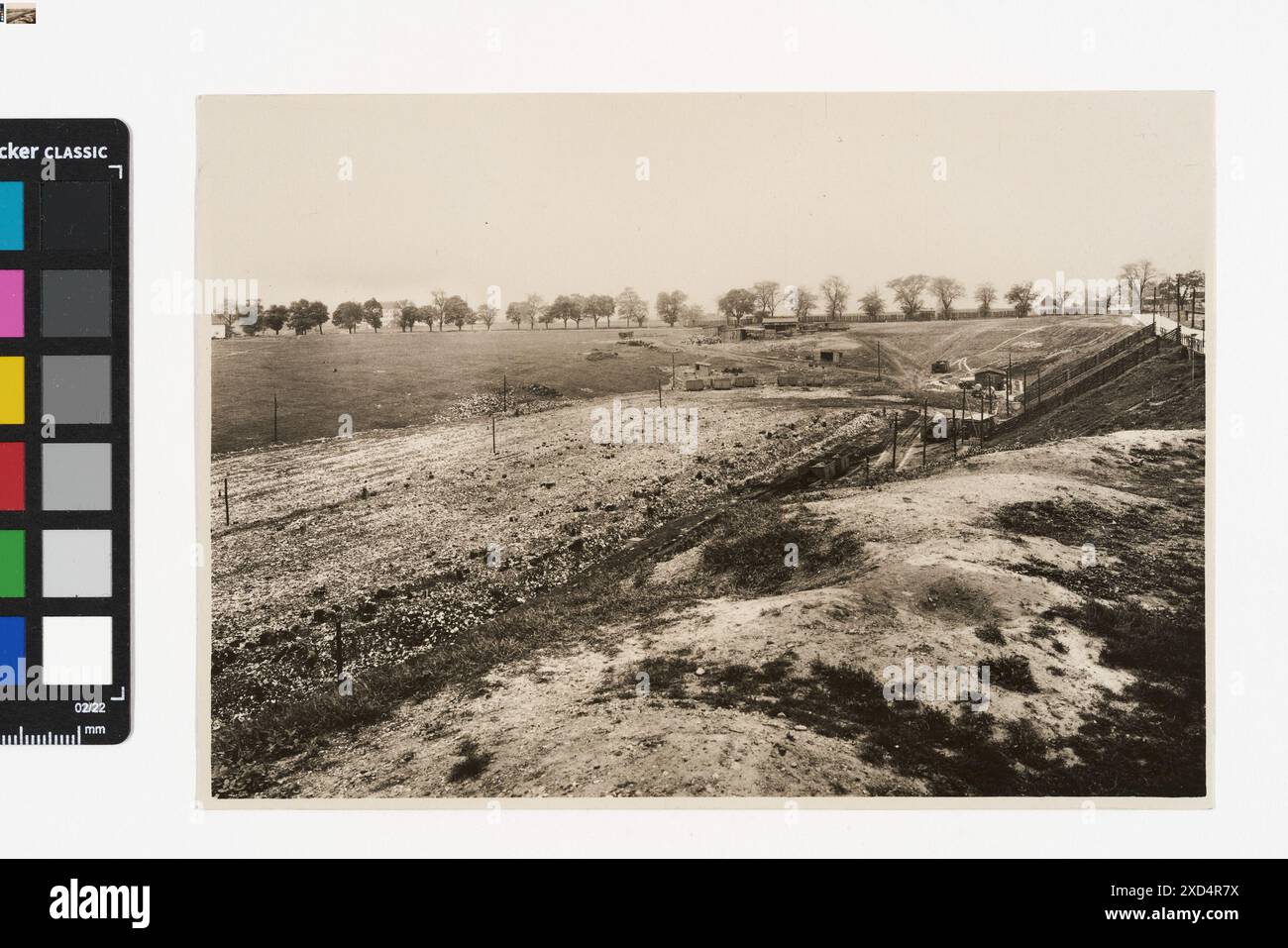 10., Laxenburger Straße - Kehrichtableerplatz Carl (Karl) Zapletal (1876–1941), Fotograf Timtom, Müll, Müll  Straßenfegen, Müllsammlung, Laxenburger Straße um 1930 Stockfoto