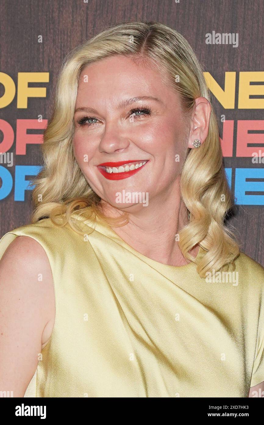 Ny. Juni 2024. Kirsten Dunst bei Arrivals for TYPES OF KINDNESS Premiere, MoMA Museum of Modern Art, New York, NY, 20. Juni 2024. Quelle: Kristin Callahan/Everett Collection/Alamy Live News Stockfoto