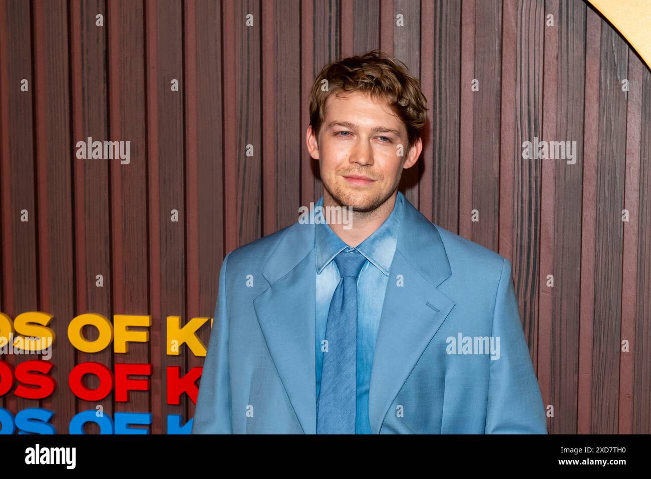 NEW YORK, NEW YORK – 20. JUNI: Joe Alwyn nimmt am 20. Juni 2024 im Museum of Modern Art in New York City an der New Yorker Premiere Teil. Stockfoto