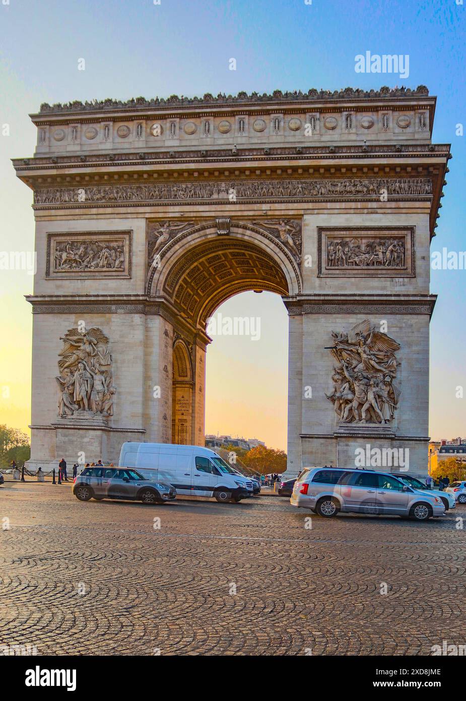 Herbst in Paris, Frankreich. Stockfoto