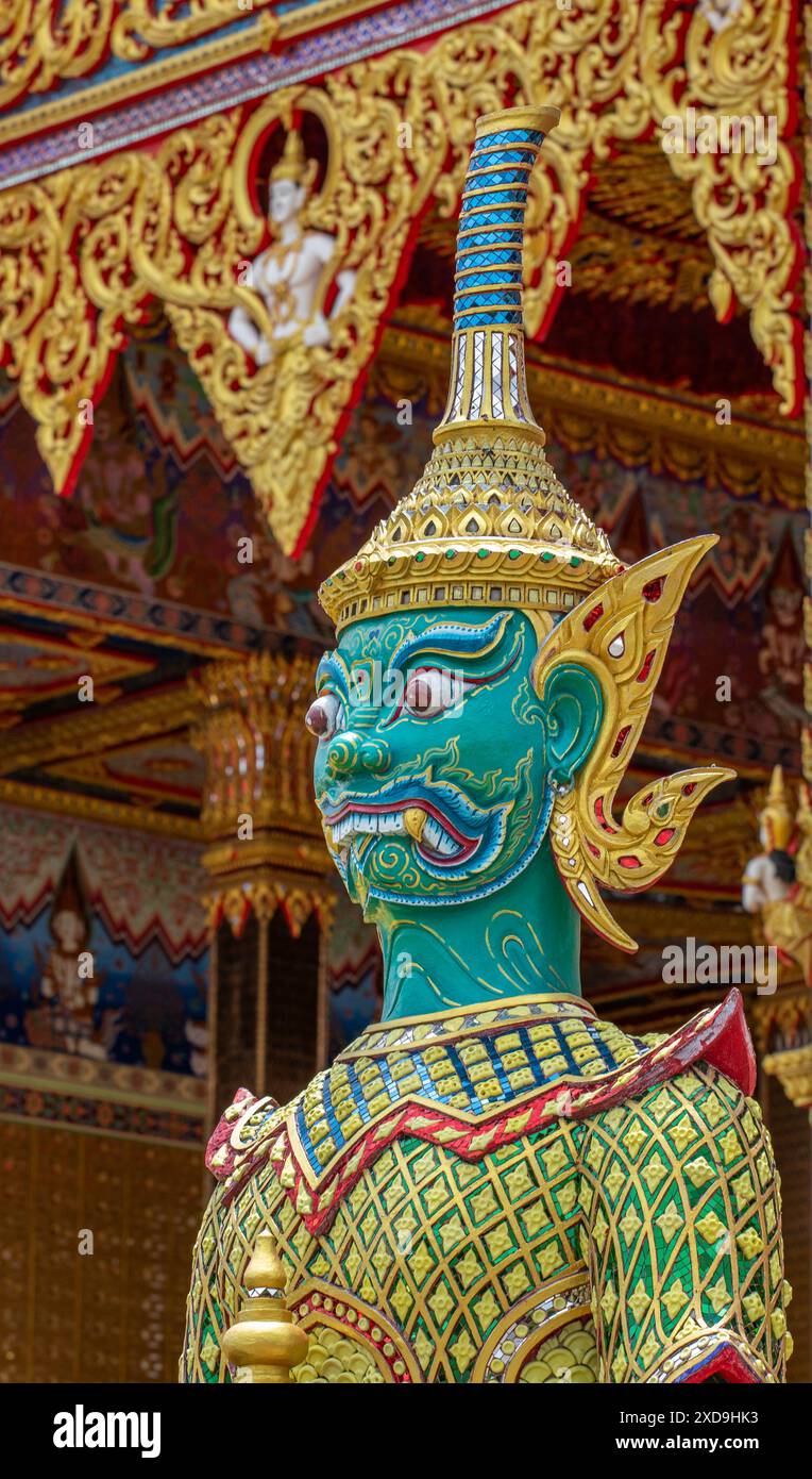 Wat Nang sao Tempel, Samut Sakhon Thailand Stockfoto