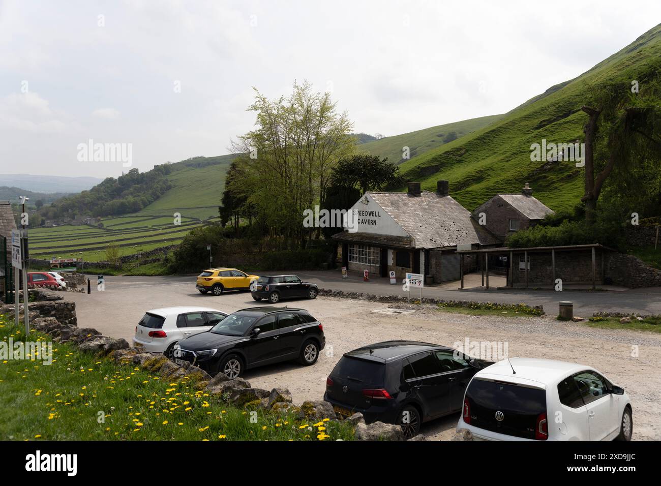 Peak District Ansicht Stockfoto