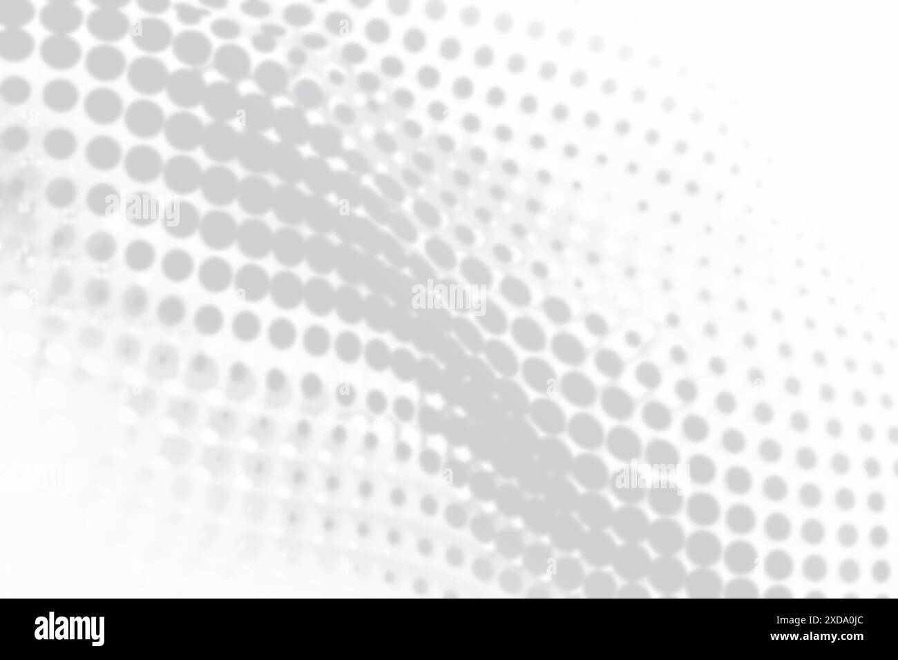 Abstrakter monochromer Hintergrund mit Halbtonstruktur Stockfoto