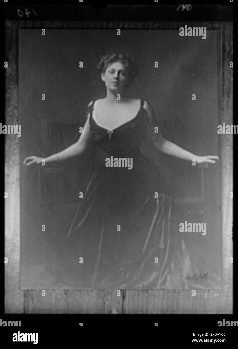 Barrymore, Ethel, Kopie Porträtfoto. Genthe Fotosammlung. Stockfoto