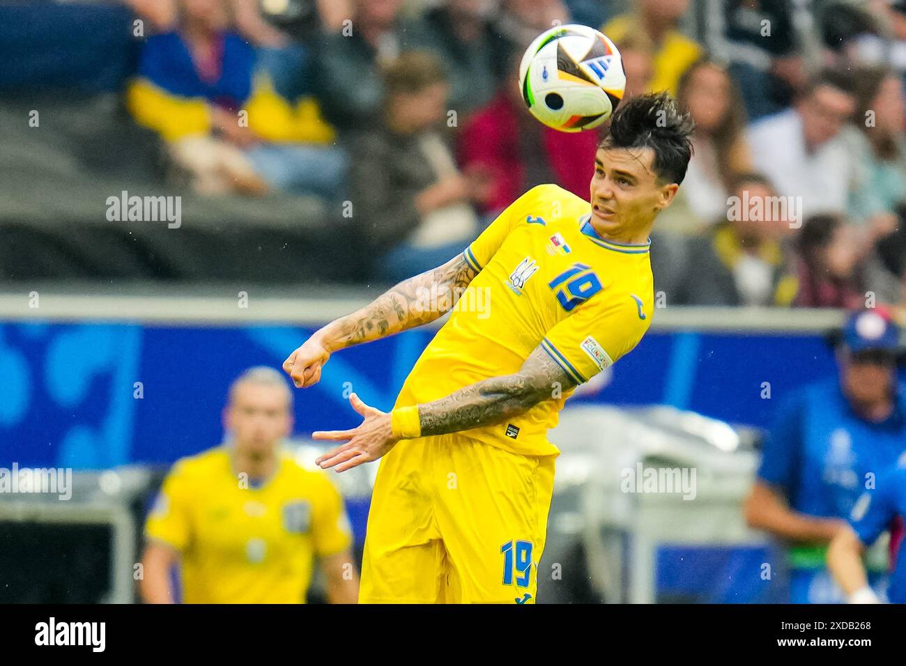 DÜSSELDORF, DEUTSCHLAND 21. JUNI Mykola Schaparenko aus der Ukraine