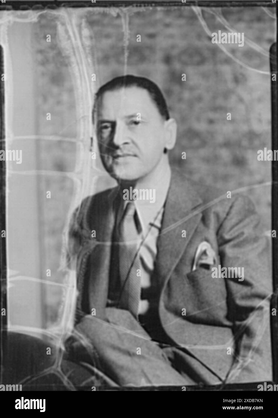 Maugham, Somerset, Porträtfoto. Genthe Fotosammlung. Stockfoto