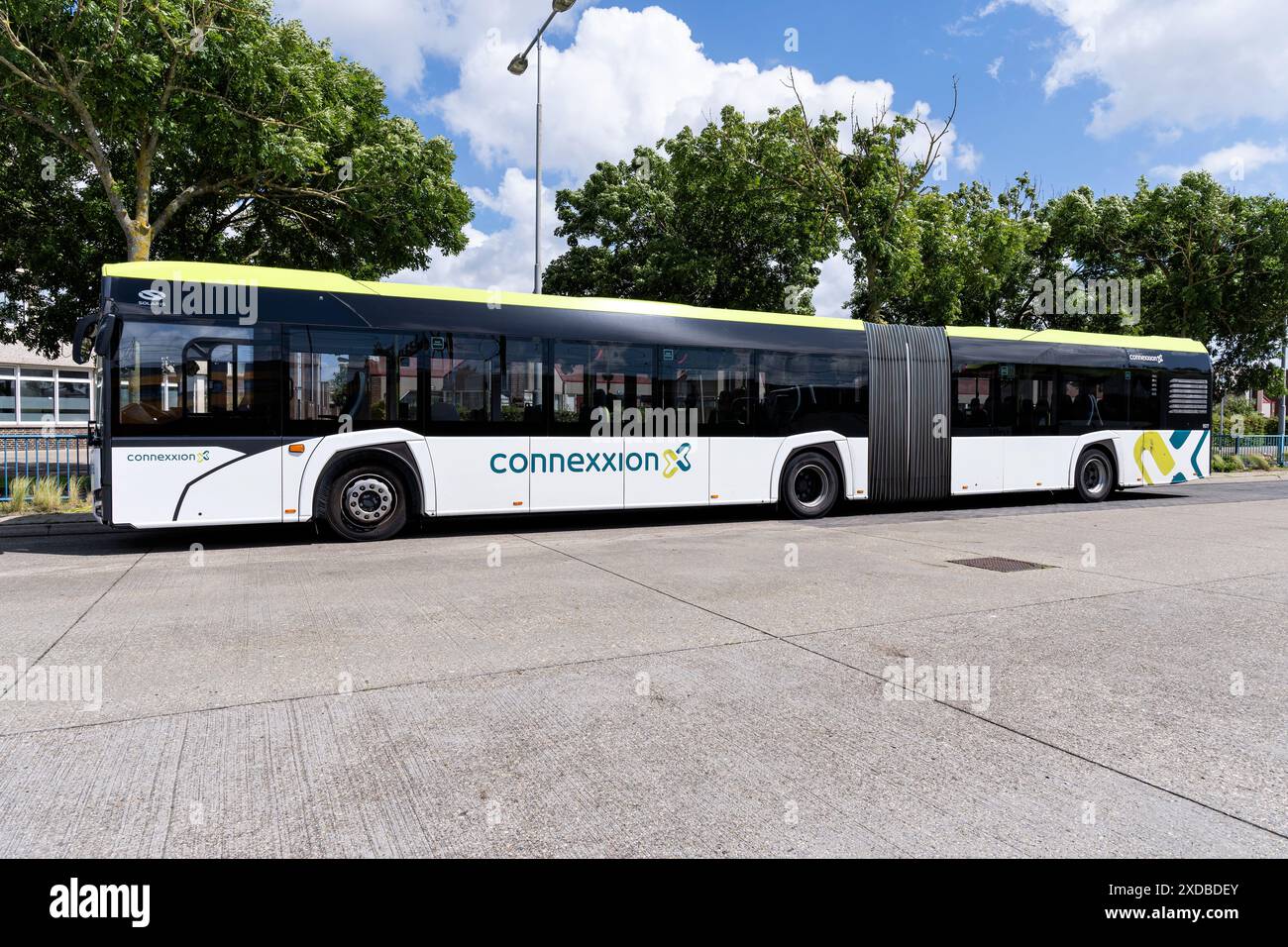 Connexxion Solaris Urbino 18 Gelenkbus Stockfoto