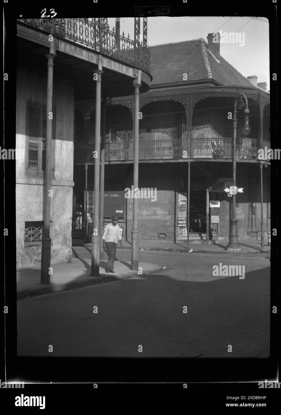 Dauphine Street, New Orleans. Genthe Fotosammlung. Stockfoto