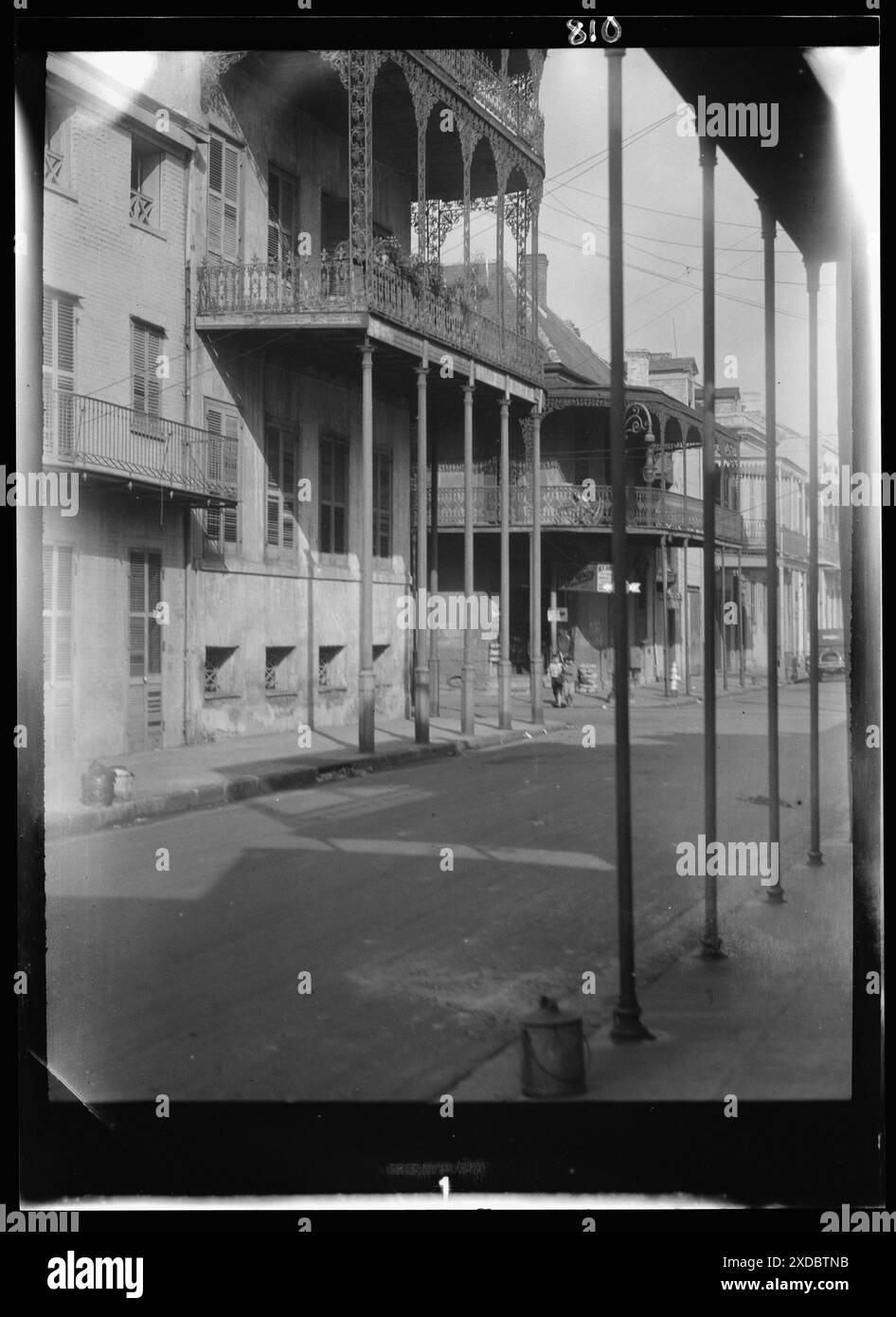 Dauphine Street, New Orleans. Genthe Fotosammlung. Stockfoto