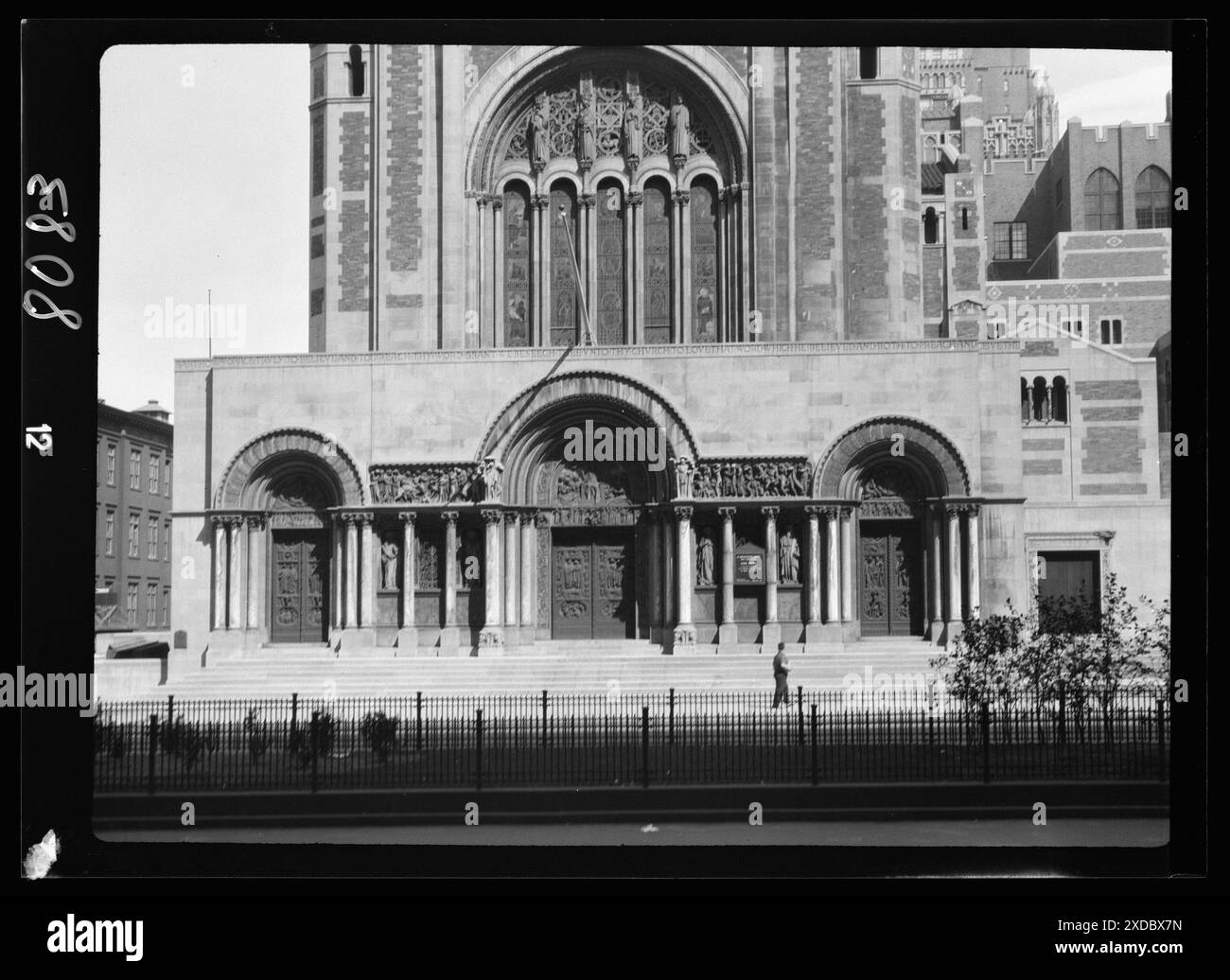 St. Bartholomew's Church, New York City. Genthe Fotosammlung. Stockfoto