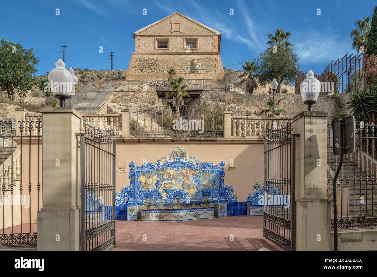 Kulturmuseum der Reconquista, Vereinigung der Mauren und Christen Festivals „Santas Justa y Rufina“ in der Stadt Orihuela, Alicante, Spanien, EU Stockfoto