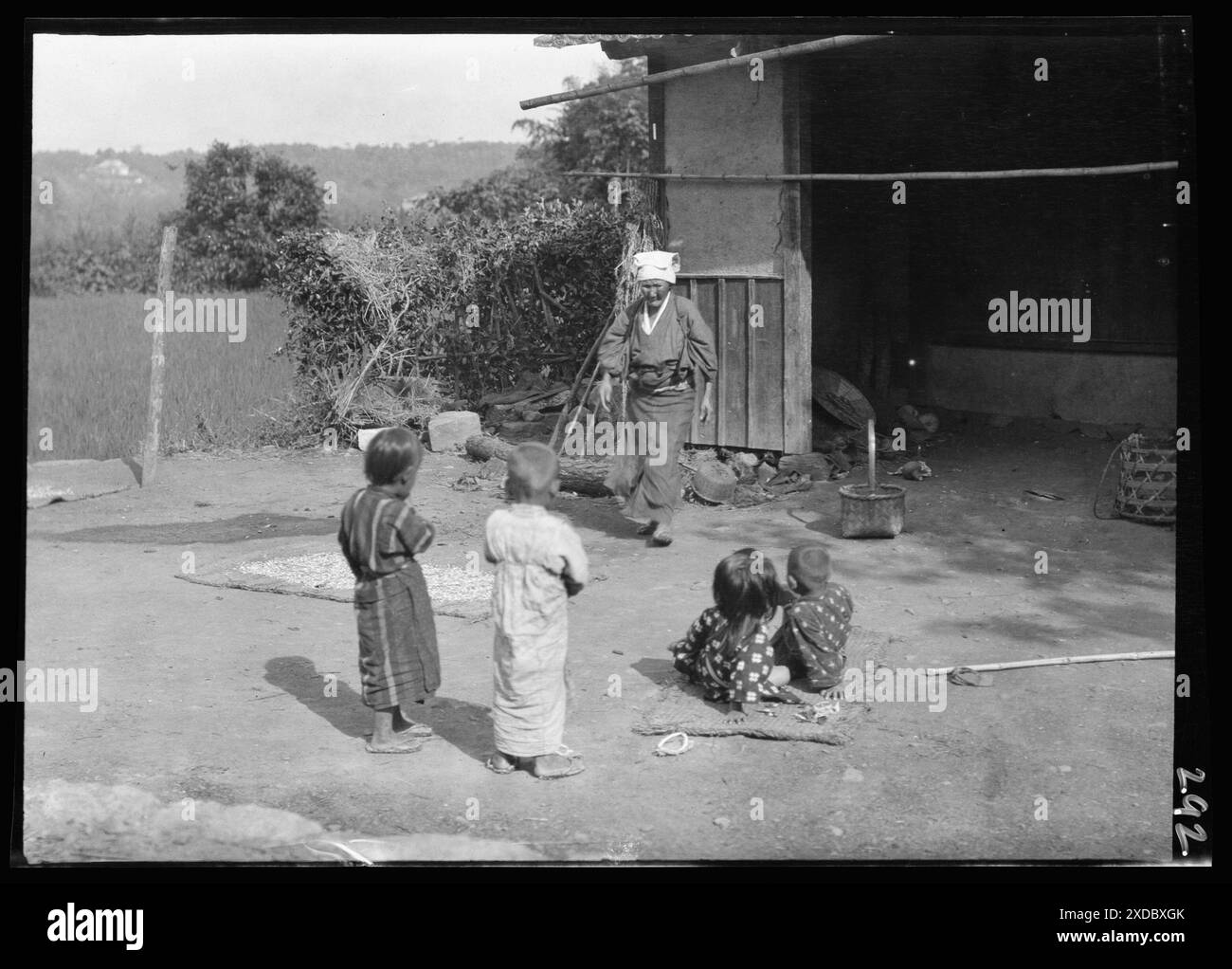 Reiseansichten auf Japan und Korea. Genthe Fotosammlung. Stockfoto