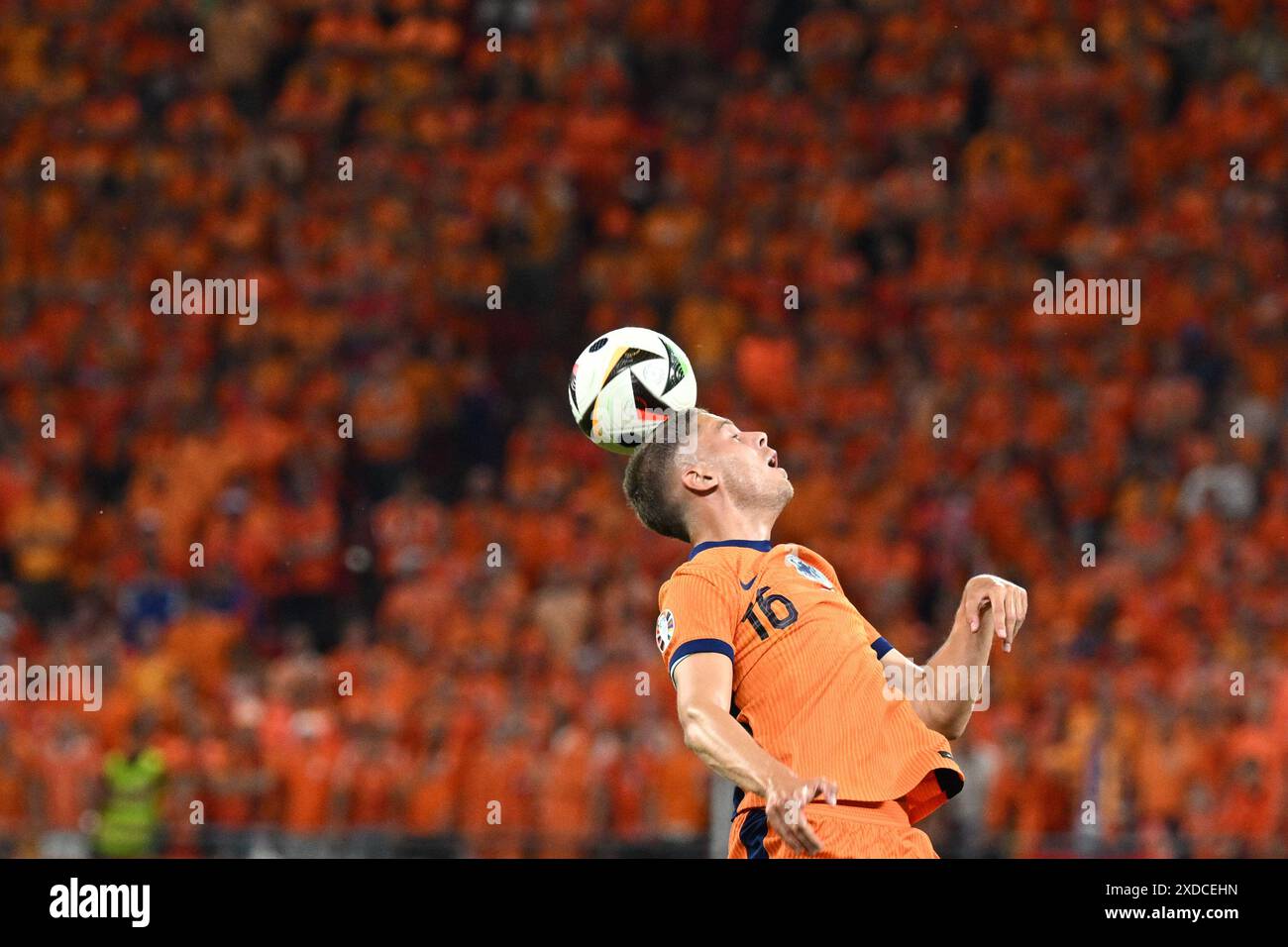 Leipzig, Deutschland. Juni 2024. Joey Veerman (Niederlande) beim ...