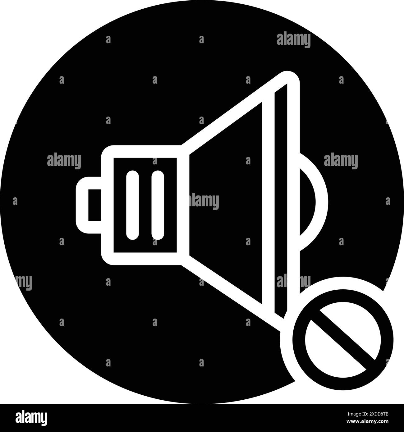 Symbol für keine, verboten Stock Vektor