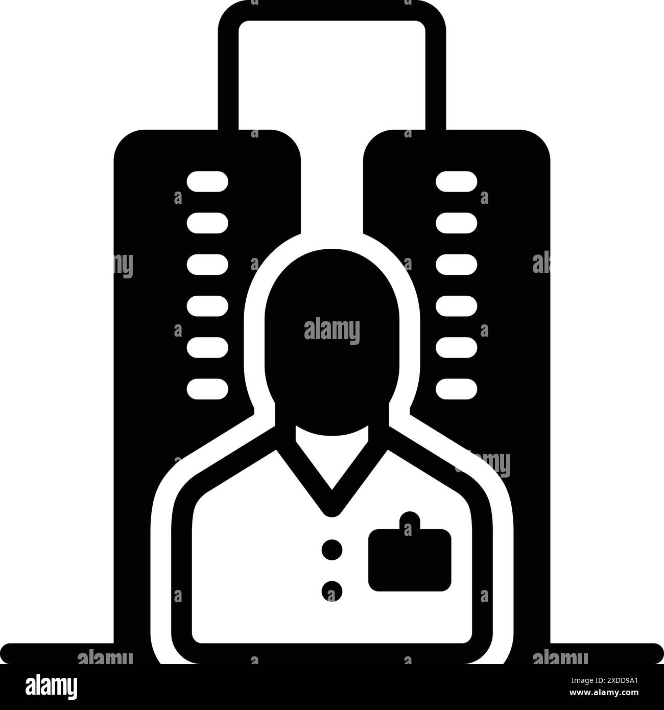 Symbol für dauerhaft, dauerhaft Stock Vektor