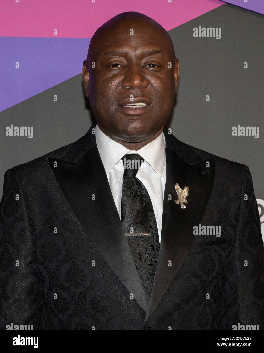 21. Juni 2024, Beverly Hills, Kalifornien, USA: Ben Crump nimmt an den 4. Jährlichen Hollywood Unlocked Impact Awards Teil. (Credit Image: © Billy Bennight/ZUMA Press Wire) NUR REDAKTIONELLE VERWENDUNG! Nicht für kommerzielle ZWECKE! Stockfoto