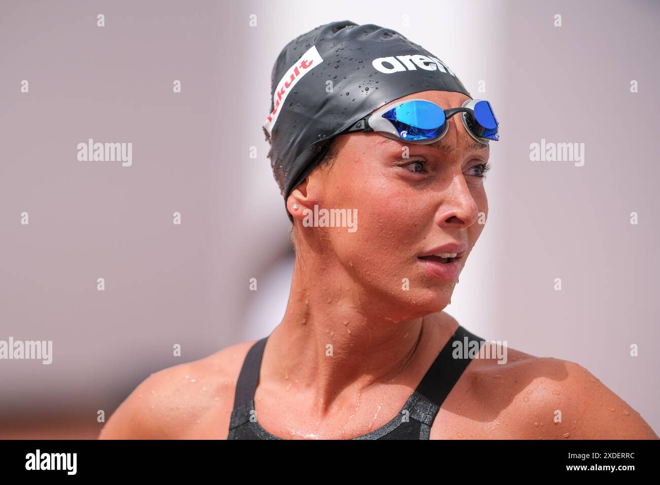 Giulia Ramatelli (ITA) in Aktion während der 200 Freestyle Frauen bei der 60. Settecolli International Swimming Qualification. Stockfoto