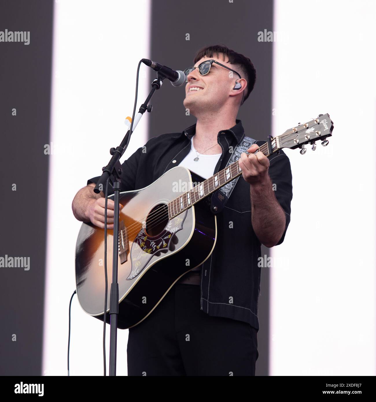 Seaclose Park, Newport, Großbritannien. Juni 2024. Die K's treten am 21. Juni 2024 auf der Hauptbühne des Isle of Wight Festivals im Seaclose Park auf. Credit: Emma Terracciano/Alamy Live News Stockfoto