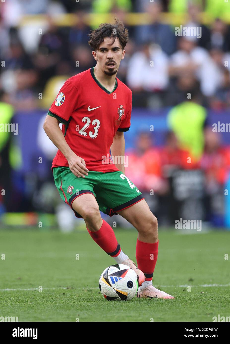 Dortmund, Deutschland. Juni 2024. Vitinha aus Portugal während des Spiels der UEFA-Europameisterschaft im BVB Stadion Dortmund. Der Bildnachweis sollte lauten: David Klein/Sportimage Credit: Sportimage Ltd/Alamy Live News Stockfoto