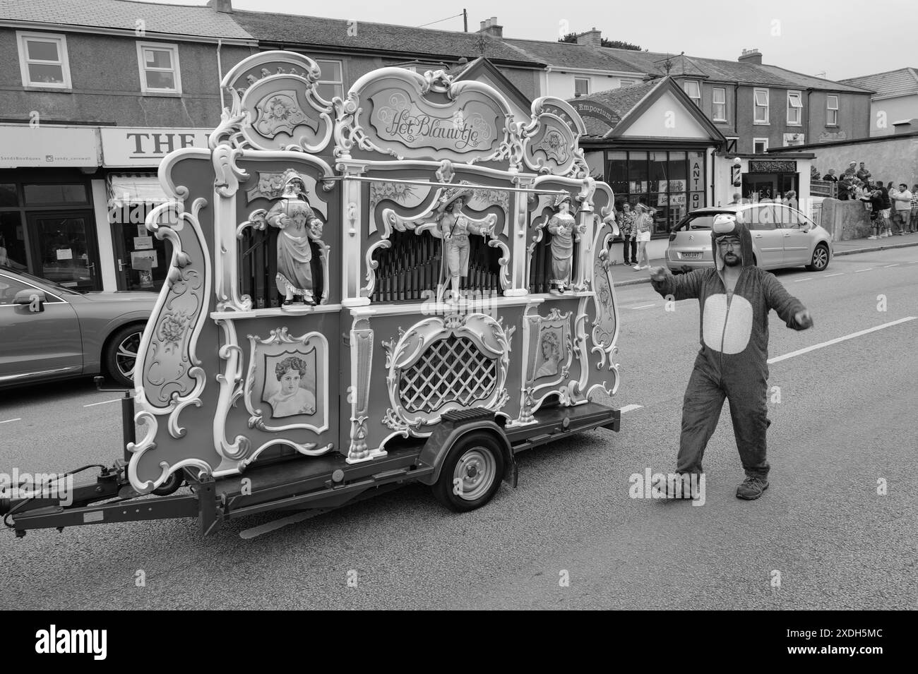 Hayle Karneval Stockfoto