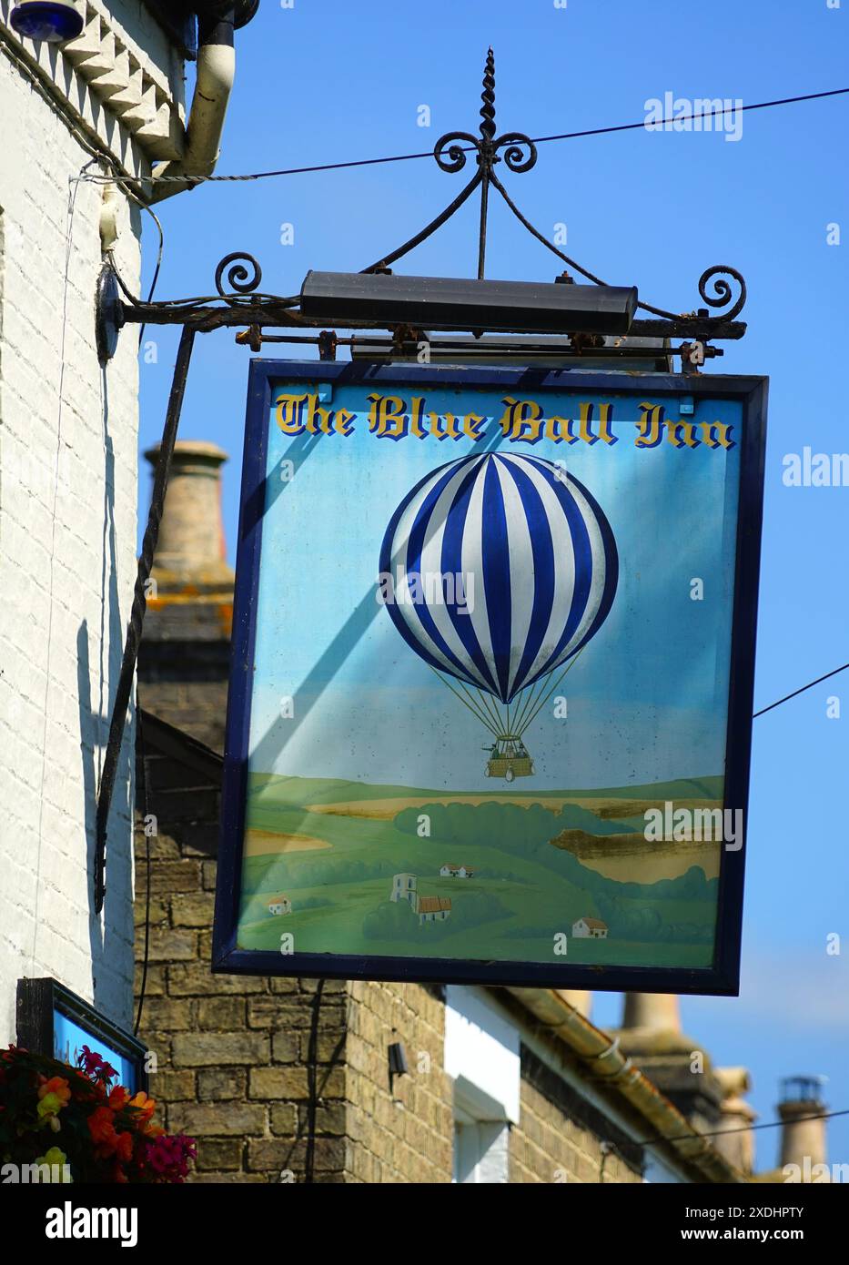 Die Blue Ball Inn, Grantchester Stockfoto
