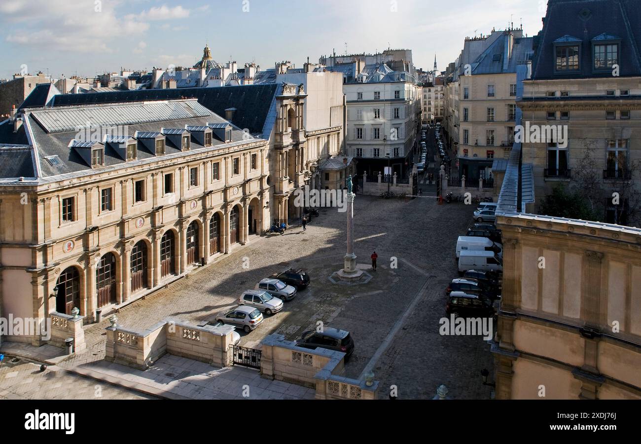 Ecole nationale supérieure des beaux-Arts de Paris, Batiments Stockfoto