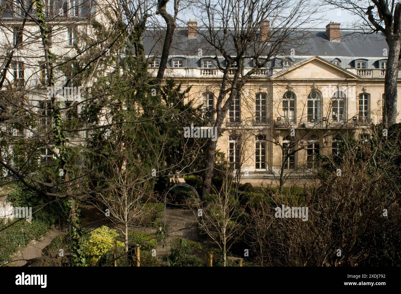 Ecole nationale supérieure des beaux-Arts de Paris, Batiments Stockfoto