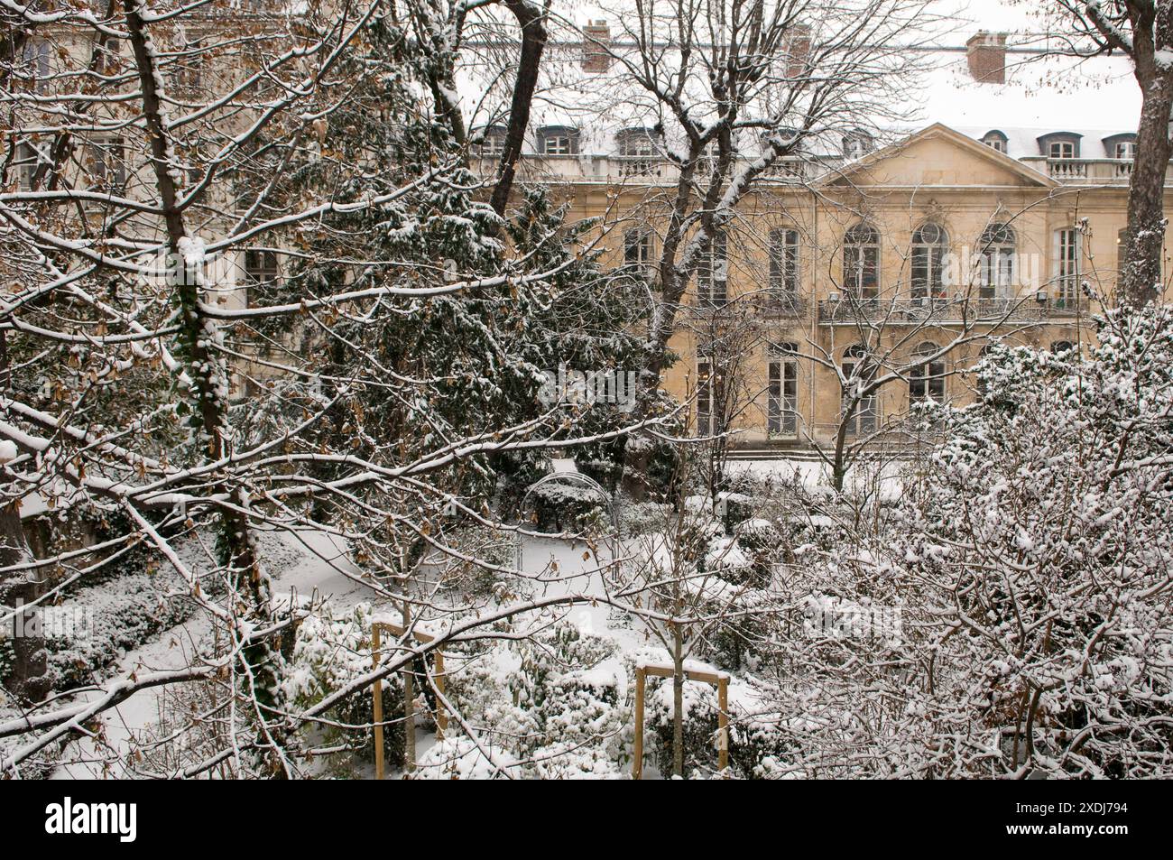 Ecole nationale supérieure des beaux-Arts de Paris, Batiments Stockfoto