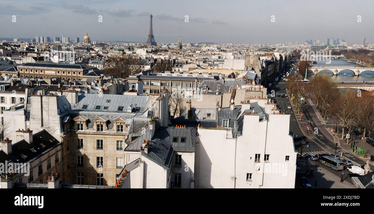 Ecole nationale supérieure des beaux-Arts de Paris, Batiments Stockfoto