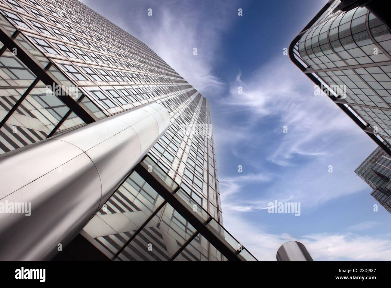 1 Canada Square, Canary Wharf, London, UK Stockfoto